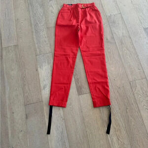 Escada Sport Womens Pants Red Size 36